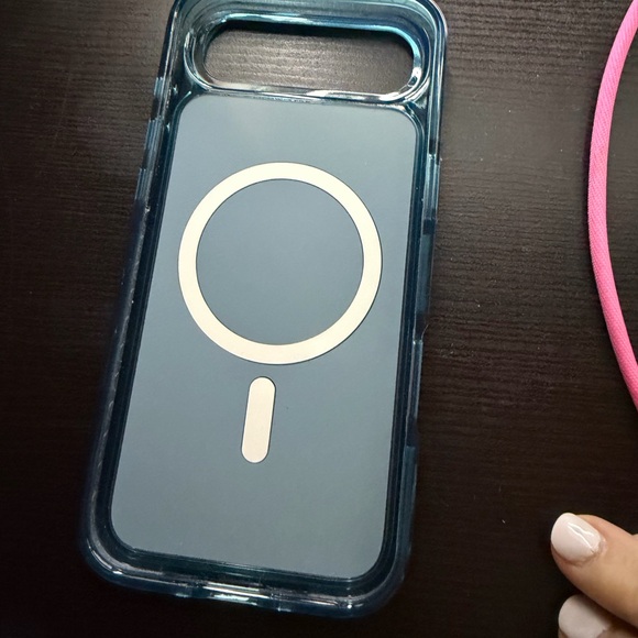 Blue MagSafe-Compatible Phone Case - Picture 2 of 2